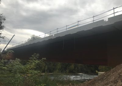 Pont en construction intervention ADLTP