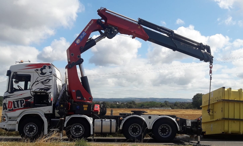 Tracteurs porteurs 95T de l'entreprise ADLTP